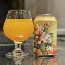 七夕宜微醺：Bubble Lab 气泡实验室 夕阳小茉莉 茉莉西柚果汁啤酒 330ml*6听