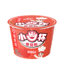 Plus会员、概率券:海底捞冲泡粉丝小hi杯酸辣粉番茄粉 56g*3件