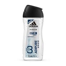 adidas 阿迪达斯 劲纯表现沐浴露男士专用保湿滋润持久留香舒缓洗沐合一
