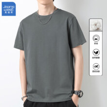 PLUS会员：JEANSWEST 真维斯 男士短袖T恤 任选3件