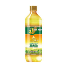 福临门非转基因黄金产地玉米油900ml /瓶健康食用油非转基因家用