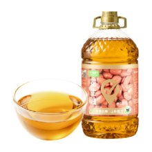 88vip：喵满分 物理压榨一级浓香 花生油 5L