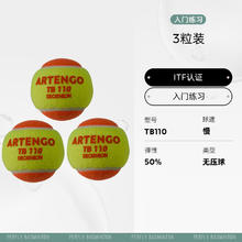 DECATHLON 迪卡侬 TB110 3粒装 入门级网球
