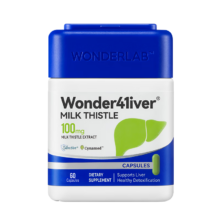 WONDERLAB奶蓟草护肝片60粒*4件