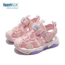 TEENMIX 天美意 女童凉鞋季软底公主鞋防滑沙滩凉鞋