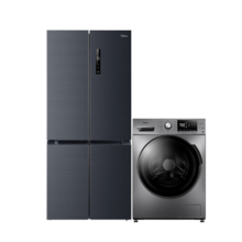 美的（Midea）冰箱双开门531十字门四开门多门双系统双循环全舱PT净味一级能效风冷母婴空间智能电冰箱 以旧换新 MR-531WSPZE