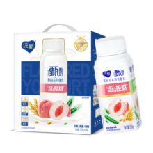 蒙牛纯甄甄酸奶白桃燕麦青稞果粒酸奶200g×10瓶