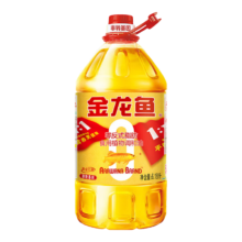 6日0点，限量3000件：金龙鱼 食用油 非转基因 金标植物调和油6.18L
