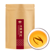 有券的上：采花五峰红茶 高山红茶茶叶自己喝  口粮茶 养胃红茶 1袋