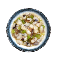 盖世芥末章鱼220g/盒 正宗风味解冻即食 国产佐酒方便菜 冷冻海鲜水产