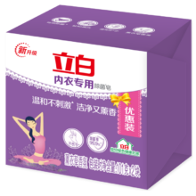 plus会员:立白 内衣除菌皂  101g 2块＊2件
