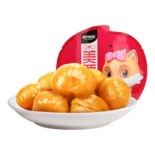 三只松鼠甘栗仁 坚果炒货果仁休闲零食栗子板栗100g/袋