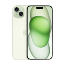 plus会员：Apple/苹果 iPhone 15 Plus (A3096) 128GB 绿色