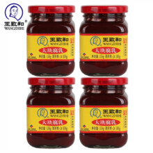 WANGZHIHE 王致和 大块红方豆腐乳150g*4瓶