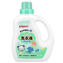 PLUS会员:贝亲 婴儿洗衣液（清新果香）1.5L*4件