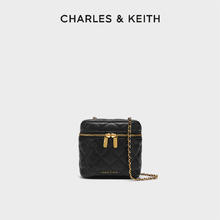 CHARLES & KEITH CHARLES&KEITH冬女包CK2-80271114菱格斜挎盒子包女