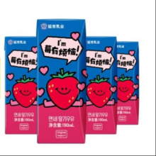 延世牛奶 韩国进口 草莓味牛奶饮料 190ml*4盒