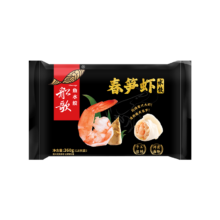 PLUS专享立减：船歌 脆笋虾皇水饺360g 18只