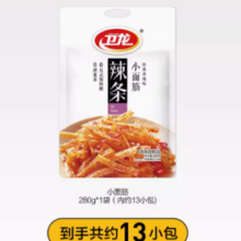 WeiLong 卫龙 大面筋辣片 280g