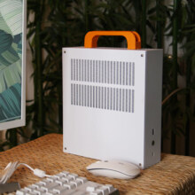 AMD京特尔AMD锐龙R7 5700G八核高配迷你mini组装机企业家用办公游戏DIY台式电脑设计师ITX主机整机 5700G丨16G+500G丨配置二