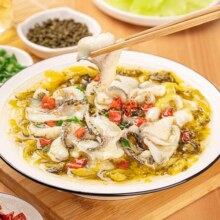 plus会员立减:号食仔老坛酸菜鱼420g*3袋预制菜生鲜冷冻免浆黑鱼片加热即食家常方便
