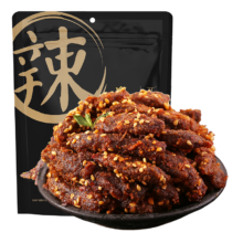京东百亿补贴、plus会员立减、需首购、再降价:科尔沁 PLUS会员联名款麻辣牛肉 500g 量贩装 休闲零食 肉干肉脯