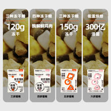 U-BRIGHT 优朗 新希望三拼冻干猫粮 400g