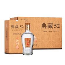 plus会员：扳倒井 典藏 52%vol 浓香型白酒 500ml*6瓶 整箱装