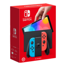 PLUS会员、百亿补贴：Nintendo Switch任天堂Switch NS掌上游戏机OLED主机港版红蓝
