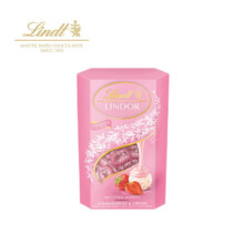 PLUS会员：lindt 瑞士莲 草莓软心巧克力 200g*4件+凑单品