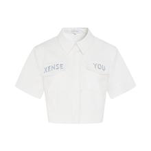 Petit Bari 佩蒂特 芭瑞 x XENSE YOU联名刺绣衬衫 网球穿搭