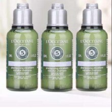 PLUS会员：L'OCCITANE 欧舒丹 洗发露5合1平衡 草本平衡洗发水 35ml*3瓶