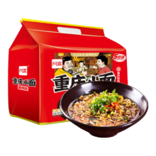 Plus会员:阿宽 重庆小面麻辣小面五包装 525g*2件