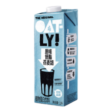 需首购、plus会员:OATLY噢麦力 原味低脂燕麦奶 谷物早餐饮品奶植物蛋白饮料 1L 单支装