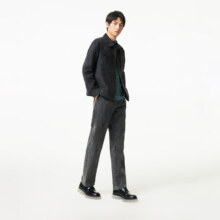 PLUS会员：JACK&JONES 杰克·琼斯 仿麂皮 翻领夹克 224321056E10 颜色任选