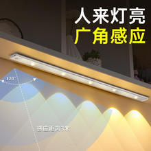 SHUIYI 岁艺 LED橱柜灯带充电式款智能人体自动感应厨房衣柜鞋柜灯条无线自粘