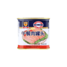 上海梅林午餐肉罐头340g罐装即食火锅熟食火腿三明治即食
