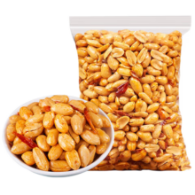 PLUS会员：山味情 新货酒友鬼多味花生米 麻辣味1斤