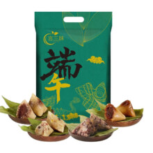言三妹 真空包装全素粽 960g（4味8粽）