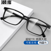 winsee 万新 1.60防蓝光镜片+商务时尚镜架任选（附赠原厂镜片包装）