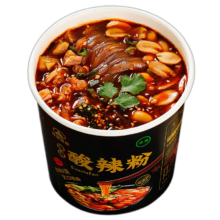 PLUS会员：豫道食品 6桶装 黑金酸辣粉*2件