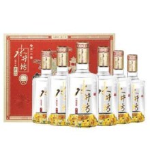 预售：水井坊 井台 52度 浓香型白酒 520ml*2瓶*3盒 礼盒 整箱装