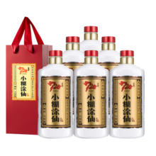 小糊涂仙 20周年720金装版(裸瓶装)浓香型白酒52度500ml*6瓶 整箱装 贵州