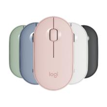 logitech 罗技 时尚系列Pebble鹅卵石无线蓝牙鼠标静音笔记本台式电脑平板女