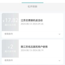 网上国网 8月会员中心 领20-2元电费缴费券