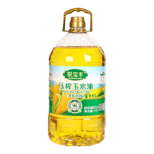 Plus会员：锐宝丰食用油 非转基因物理压榨玉米油6.18L