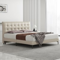 Sleemon 喜临门 拂晓意式轻奢床+光年pro+床垫套装 1.5米*2米