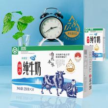 百亿补贴：NEW HOPE 新希望 8月产24盒250g纯牛奶新希望高原牧场奶源地理标志产品
