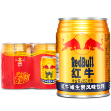 红牛 维生素风味饮料250ml*6罐