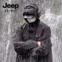 Jeep Spirit 吉普 男女同款连帽冲锋衣